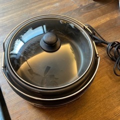 象印　丸型ホットプレート内側直径20㌢の画像