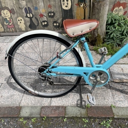 【3550】シティ　26インチ　前後タイヤ新品　10,500円（防犯・税込）
