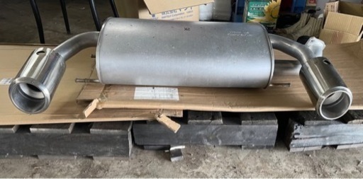 スバル　BRZ (ZC6) トヨタ　ft86(zn6)  後期純正マフラー(SUBARU SK MMCA1)中古品 マフラーカッター付き