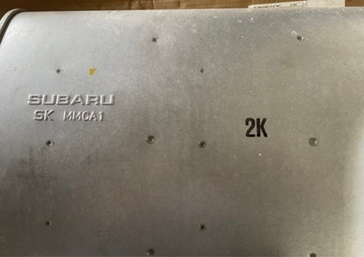 スバル　BRZ (ZC6) トヨタ　ft86(zn6)  後期純正マフラー(SUBARU SK MMCA1)中古品 マフラーカッター付き