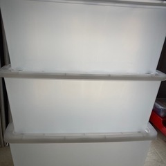 【決まりました】プラスチック衣装ケース（フタ・キャスターつき） ...