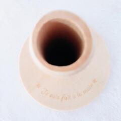 木のペン立ての画像