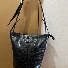 【期間限定半額セール中‼️】JEANASIS ショルダーバック黒の画像