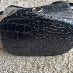 【期間限定半額セール中‼️】JEANASIS ショルダーバック黒の画像