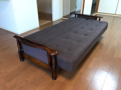 決まりました【美品】カリモク　ソファベッド
