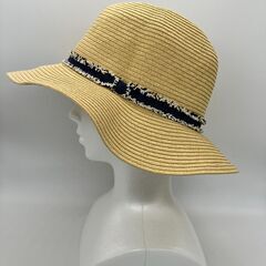 ハット麦わら㉓新品未使用品の画像
