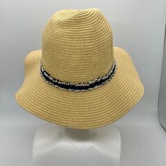 ハット麦わら㉓新品未使用品の画像