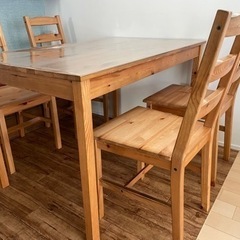 【最終商談中】北欧ダイニングテーブルセットの画像