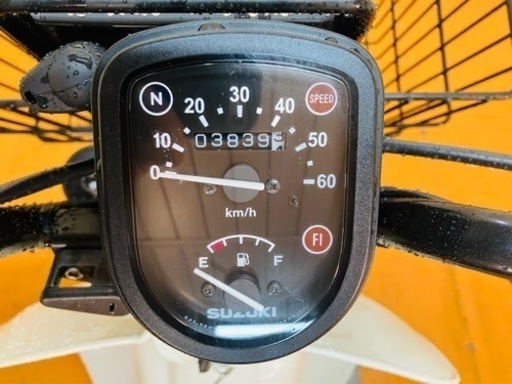 3839km シンブンバーディー50 スズキ　BA43A 原付★ 始動動画あり