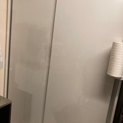 食器棚　全部隠せる スライド棚付きキッチン家電収納庫 ハイタイプの画像