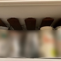 食器棚　全部隠せる スライド棚付きキッチン家電収納庫 ハイタイプの画像