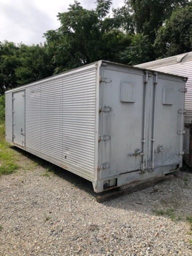 横扉付き 倉庫物置用  4トンロングワイドコンテナ