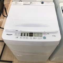 Hisenseの全自動洗濯機 