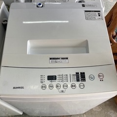 SUNRIZE全自動洗濯機、（6 kg）  リサイクルショップ宮崎屋 住吉店23.7.6F