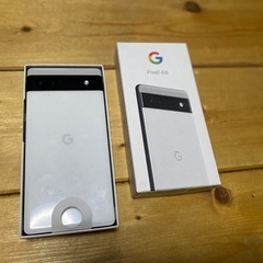 大幅値引き！　Pixel6a 128GB SIMフリー　ホワイト