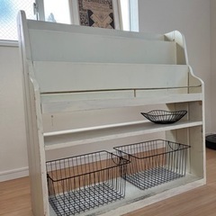 絵本ラック　オモチャ収納　本棚の画像