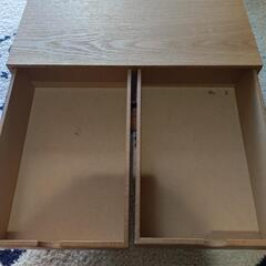 木箱 収納 なんでも箱の画像