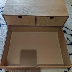 木箱 収納 なんでも箱の画像