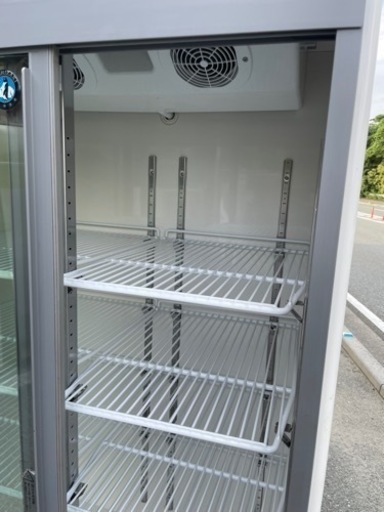 ■中古品 ホシザキリーチン冷蔵ショーケース RSC-90D 2018年 533L 900ｘ650ｘ1880ｍｍ 動作問題なし■