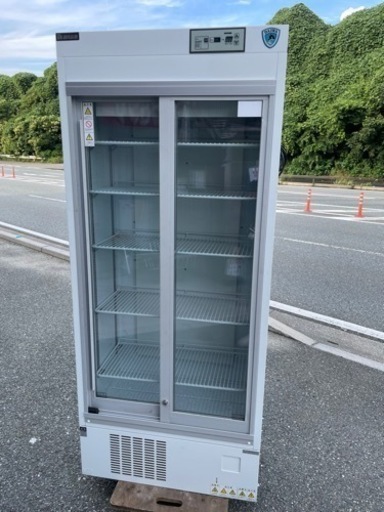 ■中古品 大和冷蔵ショーケース DC-ME31A 2017年 322L 800ｘ450ｘ1865ｍｍ 動作問題なし カギ無し■