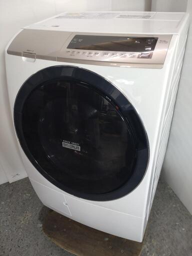 ドラム式洗濯機　ビックドラム　AIお洗濯　風アイロン　ブラウンパネル