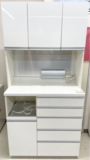 GM827　食器棚　パモウナ　引き出し収納タイプ　ケイラック朝霞田島店