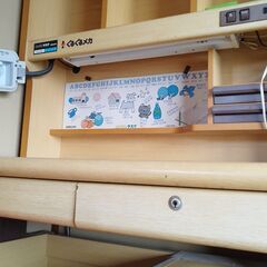 中古学習机「ロングランデスク“くるくるメカ”」HD-G6の画像