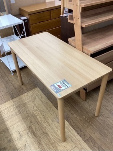 KG-20【新入荷　リサイクル品】無印良品　ブナ材　デスク　ナチュラル