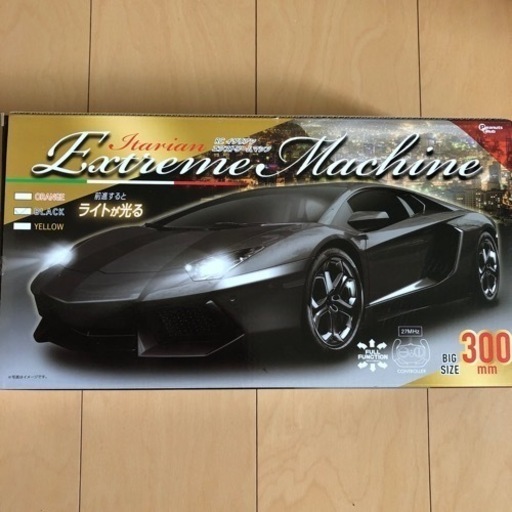値下げ【同時購入、割引】新品　ラジコン　黒　ビックサイズ　ライト点灯　インテリア　プレゼント