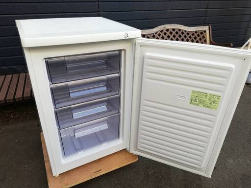 23070601】冷凍庫 シャープ FJ-HS9X-W 2018年製 86L【引取限定】