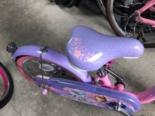 女の子　中古自転車