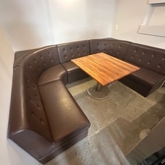 ソファ　店舗用　5脚　連携　カフェ　スナック　バーなどにの画像