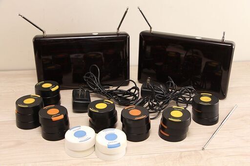 SMADIO スマジオ オーダーコールセット 受信機 送信機 21個 消し機 セット (J1237wY)