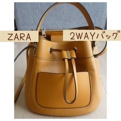 ZARA 2WAYバッグの画像