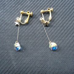 夏用イヤリング　ハンドメイド