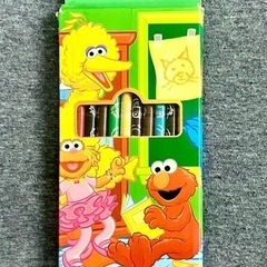 セサミストリート 色鉛筆