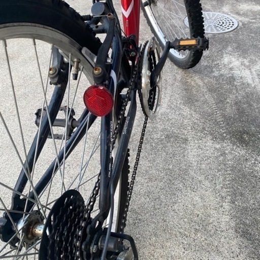 【チューブ新品】マウンテンバイク 26インチ 自転車 MTB 3x6 18段変速