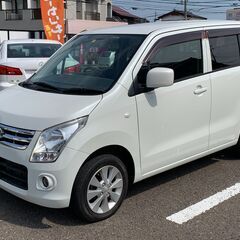 【自社ローン可】車検２年付き　ワゴンR FX　SDナビ　ベンチシ...