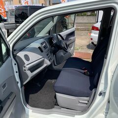 【自社ローン可】車検２年付き　ワゴンR FX　SDナビ　ベンチシート　フルフラットシートの画像