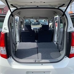 【自社ローン可】車検２年付き　ワゴンR FX　SDナビ　ベンチシート　フルフラットシートの画像