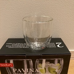 ボダム　グラス2個の画像