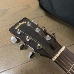 【カポ付き】アコースティックギターの画像