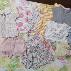 90·95女の子 夏服8点まとめて☆