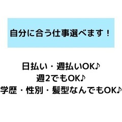 【札幌】日払い・週払いOK‼️職種豊富‼️副業OKの画像