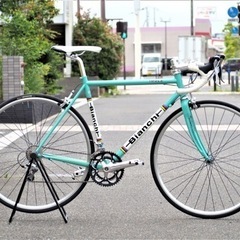Bianchi ティアグラ完成車　クロモリロードバイク　美品です！の画像