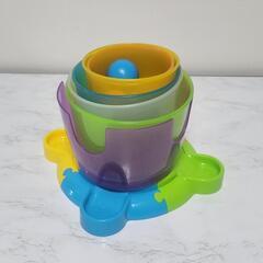 積み重ねてボールコロコロの画像