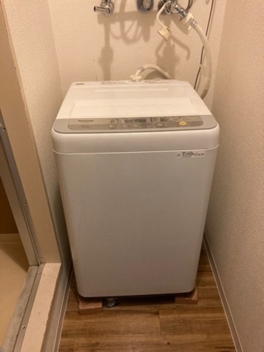 一人暮らし　5kg洗濯機　Panasonic