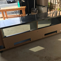 50～55V型対応 テレビ台コロコロ付き　フィルムはざして無いです‼︎ の画像