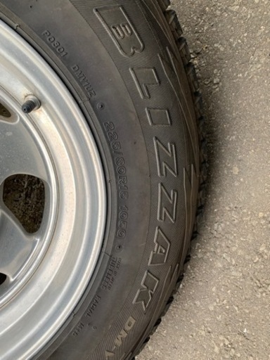 ジムニー用スタットレスタイヤホイール　4本セット（中古）