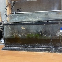 【値下げしましたお値段相談】90センチ水槽、上部水槽、外部濾過一式